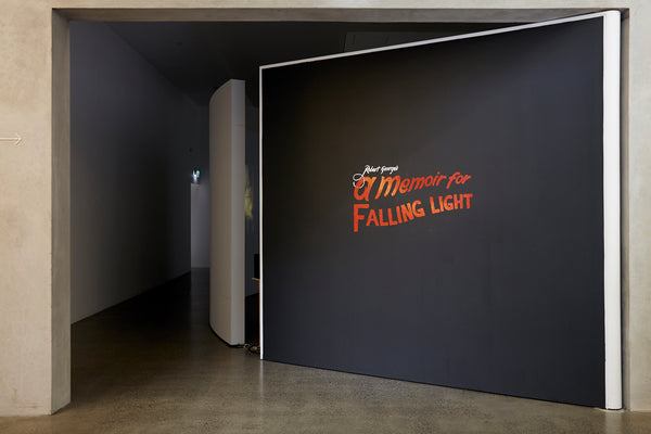 Rob George: a memoir for falling light exhibition photo